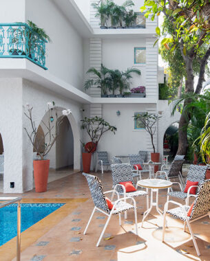 VivaStays pool area